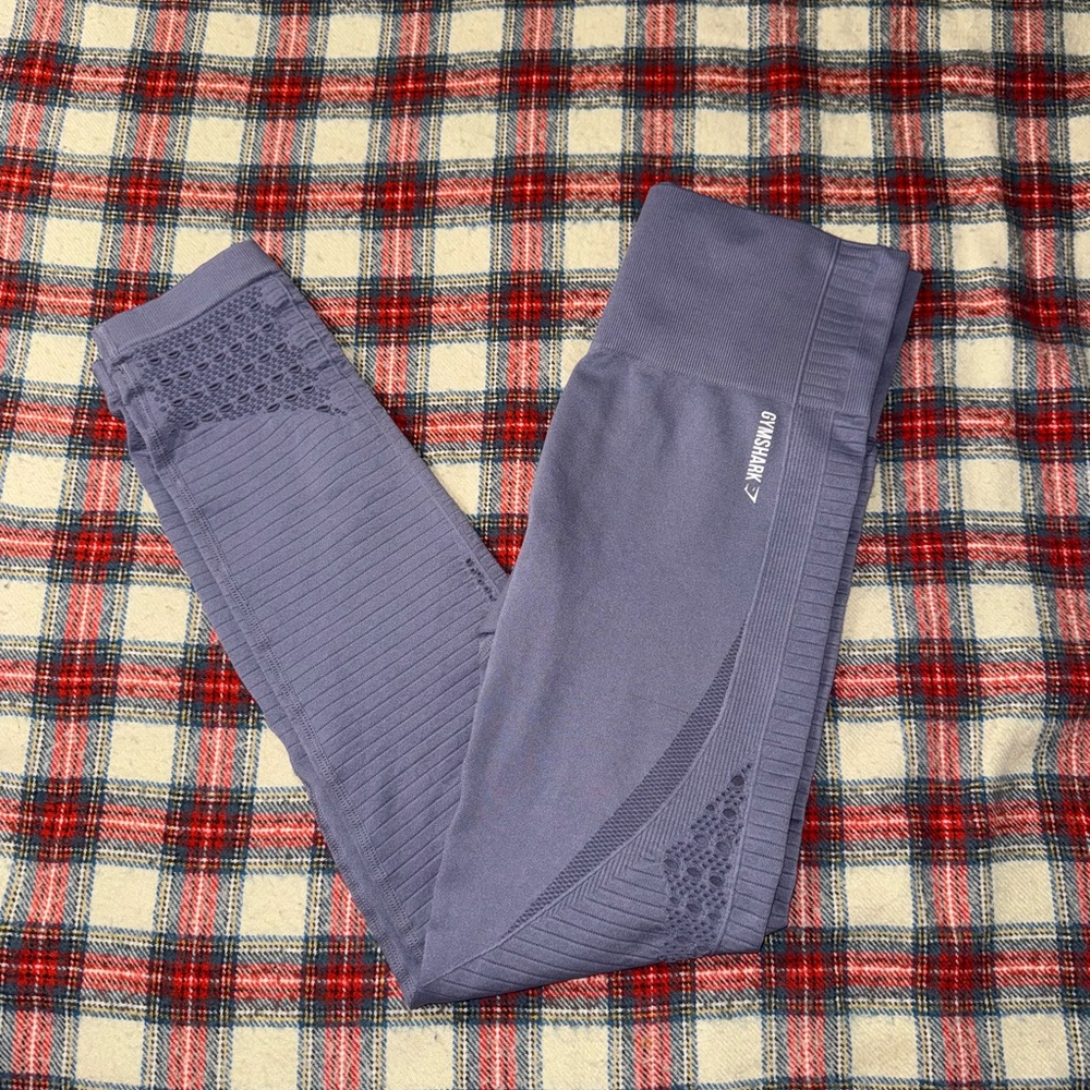 SOLD: Gym Shark 🦈 | Purple Legging